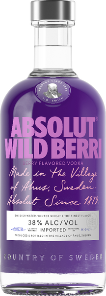 Absolut Wild Berri 38% vol. 0,7l Absolut Wild Berri 38% vol. 0,7l