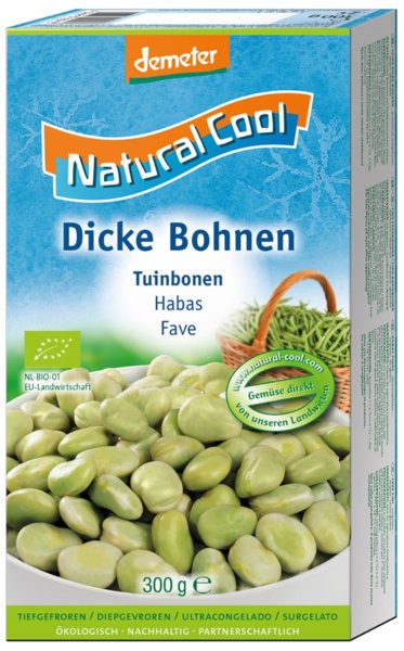 Natural Cool demeter Dicke Bohnen 300g