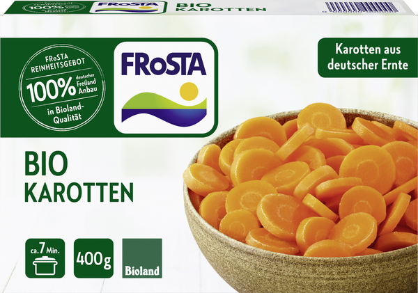 Frosta Bioland Karotten 400g