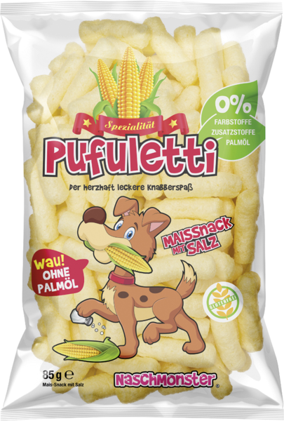 Pufuletti Original Mais-Snack 85g Pufuletti Original Mais-Snack 85g