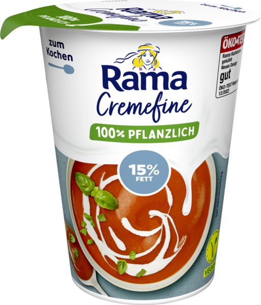 Rama Kochcreme 15% Fett 100% Pflanzlich 200ml