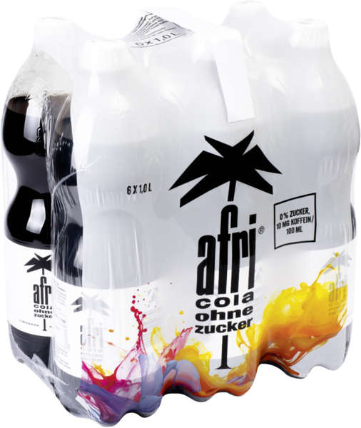 Afri Cola ohne Zucker 6/1l Afri Cola ohne Zucker 6/1l