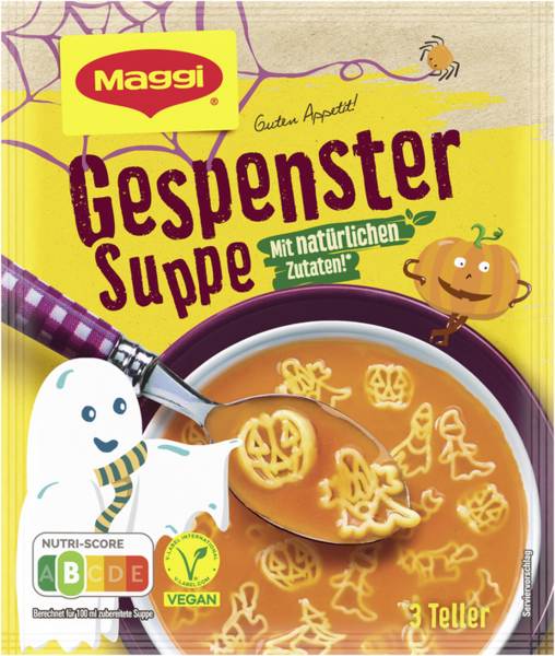 Maggi Guten Appetit Gespenstersuppe ergibt 750ml Maggi Guten Appetit Gespenstersuppe ergibt 750ml