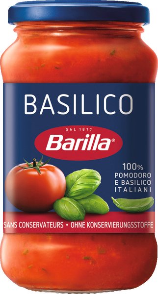 Barilla Pastasauce Basilico 400g Barilla Pastasauce Basilico 400g