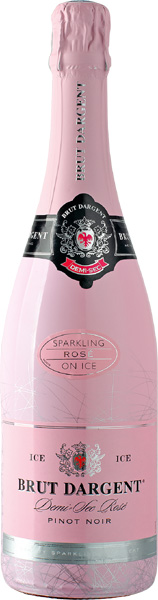 Brut Dargent Ice Rosé Sekt halbtrocken 0,75l