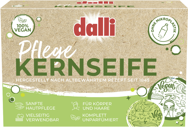 Dalli Pflegekernseife 125g