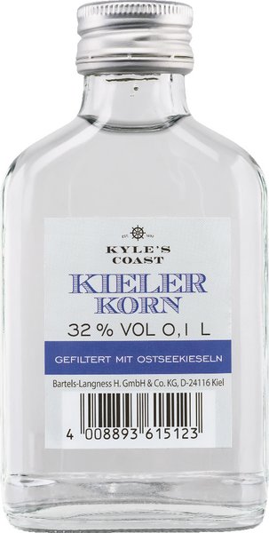 Kyles Coast Kieler Korn 32% vol. 0,1l Kyles Coast Kieler Korn 32% vol. 0,1l