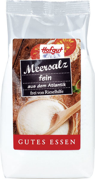 Hofgut Meersalz fein 500g Hofgut Meersalz fein 500g