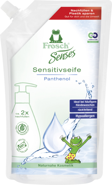 Frosch Senses Sensitivseife Nachfüllbeutel 500ml