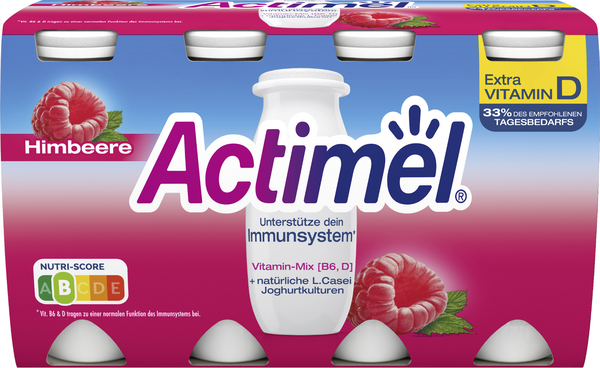 Actimel Himbeere 8x100g