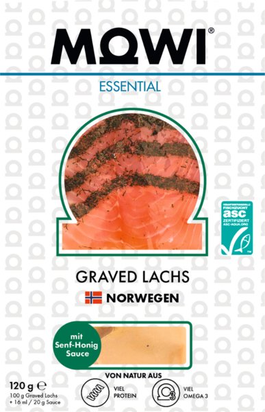 Mowi Graved Lachs mit Sauce 120g