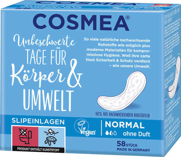 Cosmea Slipeinlagen Normal 58 Stück