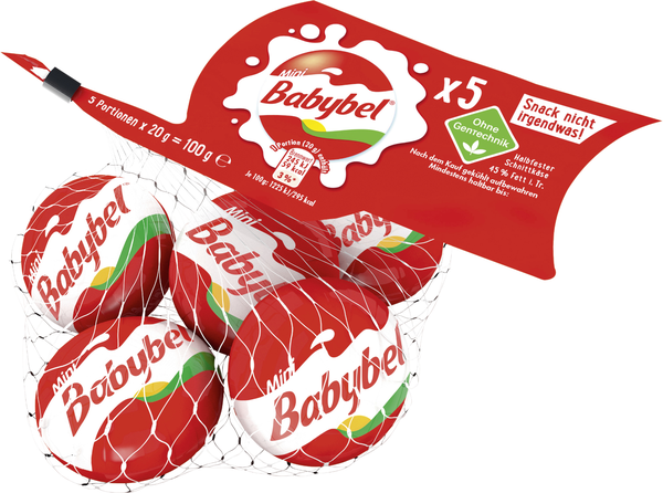 Babybel Mini 45% Fett i.Tr. 5x20g Babybel Mini 45% Fett i.Tr. 5x20g
