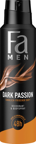 Fa Deospray Men Dark Passion 150ml Fa Deospray Men Dark Passion 150ml