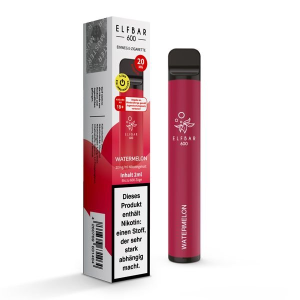 Elfbar 600 Watermelon 20mg/ml Elfbar 600 Watermelon 20mg/ml