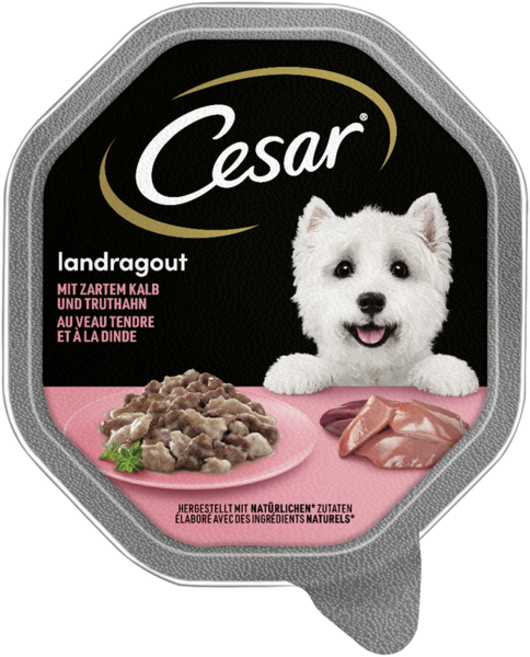 Cesar Landragout Kalb & Truthahn 150g