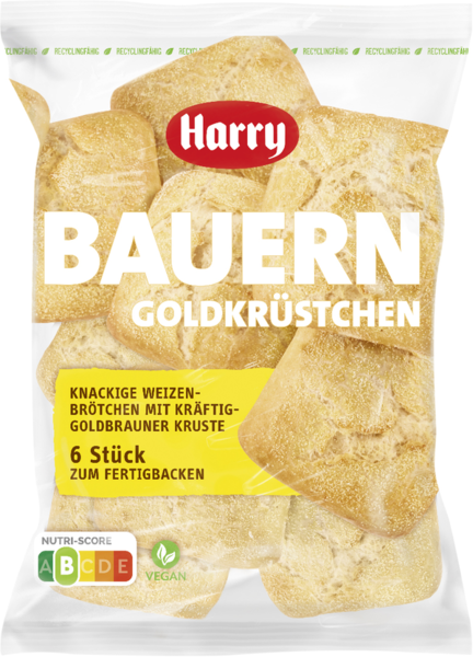 Harry Bauern Goldkrüstchen 6 Stück 480g