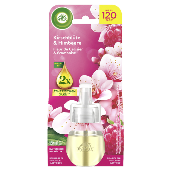 Air Wick Duftstecker Nachfüller Kirschblüte & Himbeere 19ml
