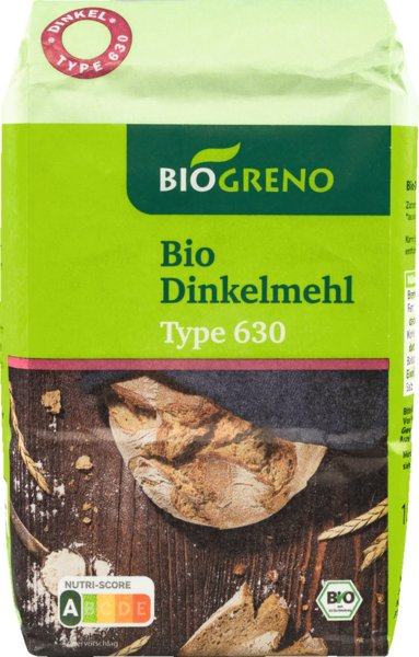 Biogreno Dinkelmehl Type 630 1kg