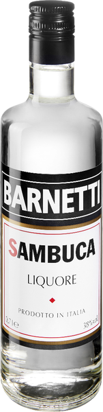 Barnetti Sambuca 38% vol. 0,7l Barnetti Sambuca 38% vol. 0,7l