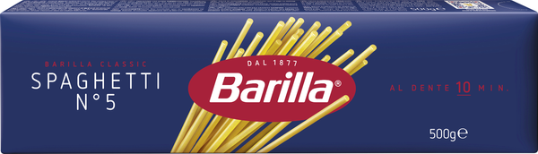 Barilla Spaghetti No.5 500g Barilla Spaghetti No.5 500g
