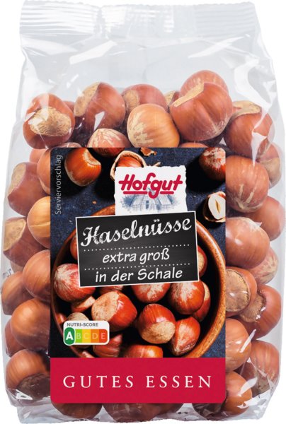 Hofgut Haselnüsse in der Schale 300g