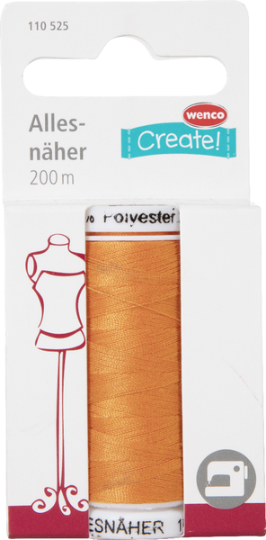 Wenco Garn 200m orange Wenco Garn 200m orange