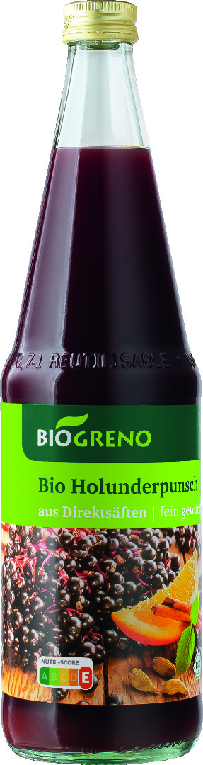 Biogreno Holunderpunsch 0,7l Biogreno Holunderpunsch 0,7l