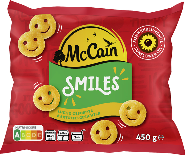 McCain Smiles 450g McCain Smiles 450g