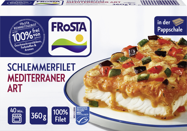 Frosta Schlemmerfilet Mediterraner Art 360g Frosta Schlemmerfilet Mediterraner Art 360g