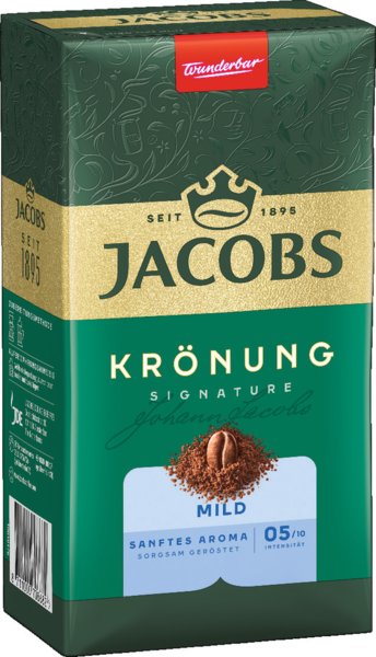 Jacobs Krönung Kaffee mild gemahlen 500g