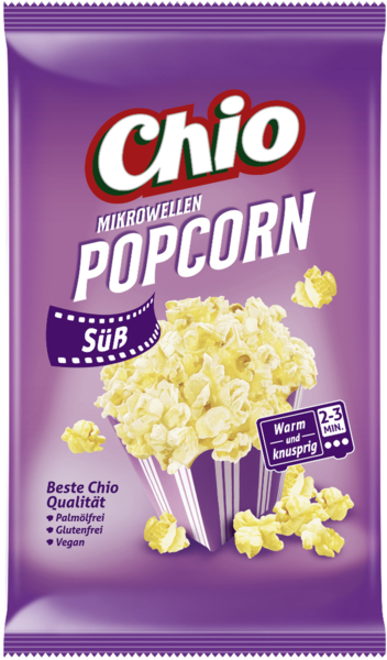 Chio Mikrowellen Popcorn süß 100g