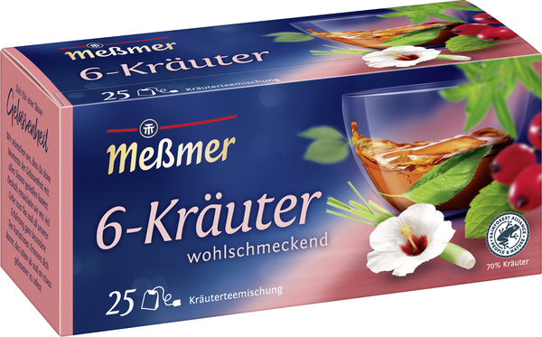 Meßmer 6-Kräuter 25 Beutel Meßmer 6-Kräuter 25 Beutel