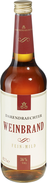 Darendrächter Weinbrand 36% vol. 0,7l