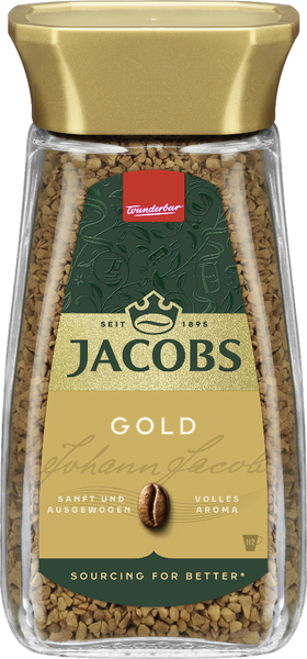 Jacobs Löslicher Kaffee Gold 200g Jacobs Löslicher Kaffee Gold 200g