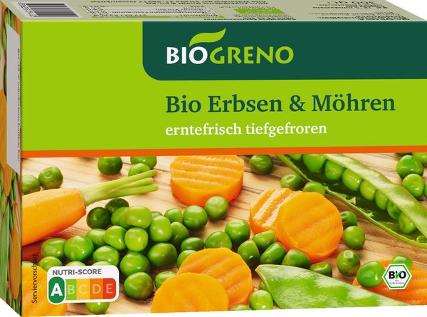 Biogreno Erbsen & Möhren 300g