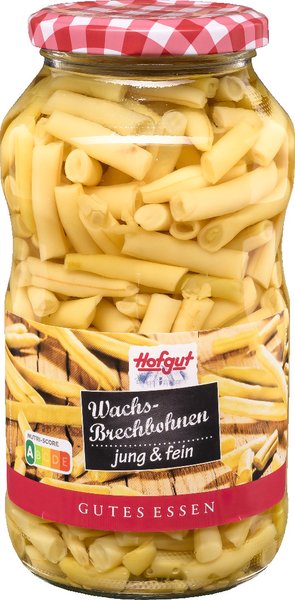 Hofgut Wachsbrechbohnen 720ml