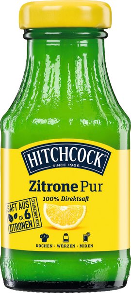 Hitchcock Zitronensaft 100% Direktsaft 0,2l Hitchcock Zitronensaft 100% Direktsaft 0,2l