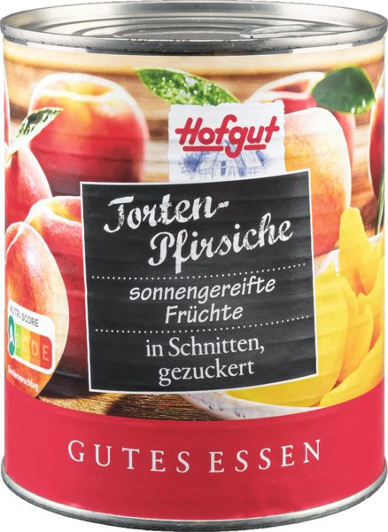 Hofgut Torten-Pfirsiche 850ml Hofgut Torten-Pfirsiche 850ml