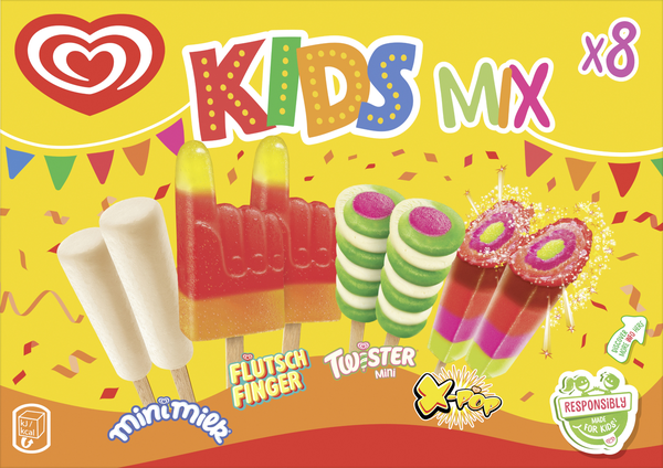 Langnese Kids Mix 8 Stück 398ml