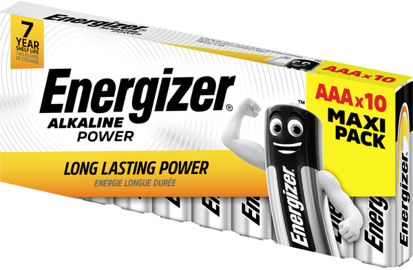 Energizer Alkaline Power AAA 10 Stück