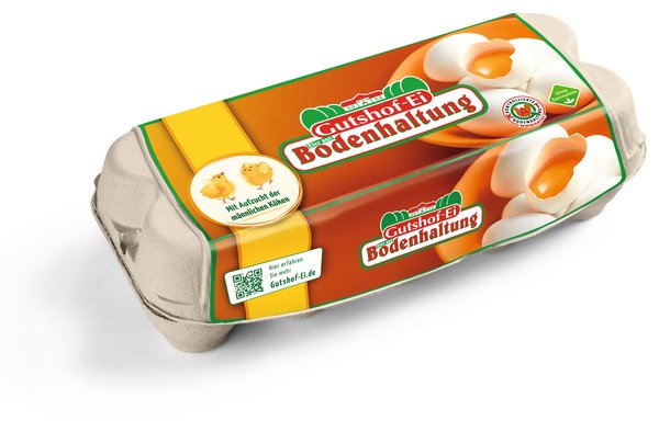 Gutshof Eier Bodenhaltung M-L 10 Stück Gutshof Eier Bodenhaltung M-L 10 Stück