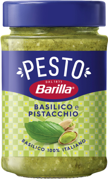 Barilla Pesto Basilico e Pistacchio 190g Barilla Pesto Basilico e Pistacchio 190g