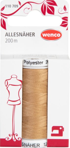 Wenco Garn ockerbraun 200m