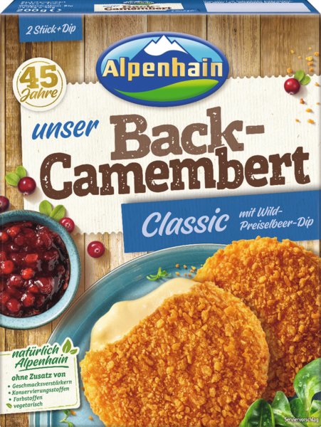 Alpenhain Unser Back-Camembert Classic 200g Alpenhain Unser Back-Camembert Classic 200g