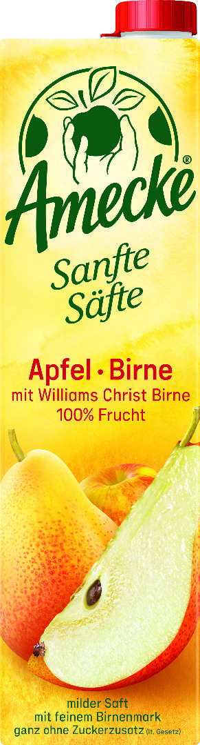 Amecke Sanfte Säfte Apfel-Birne 1l