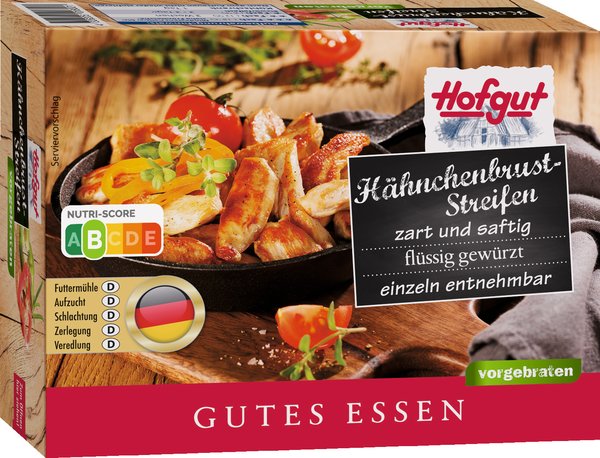 Hofgut Hähnchenbruststreifen 250g Hofgut Hähnchenbruststreifen 250g