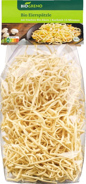 Biogreno Eierspätzle 500g