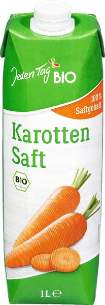 Jeden Tag Bio Karottensaft 1l
