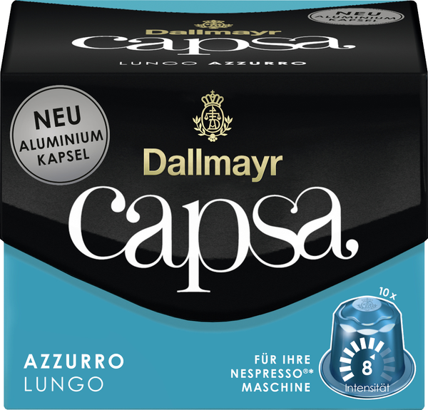 Dallmayr Capsa Azzuro Lungo 10 Kapseln